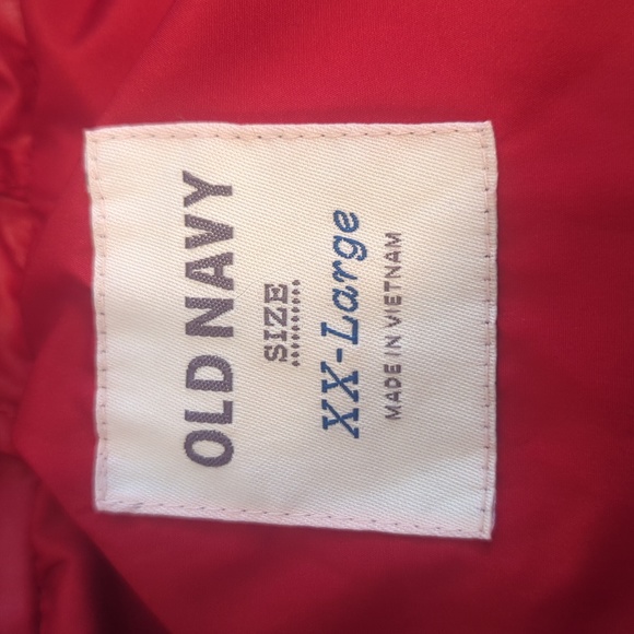 Old Navy puff vest  in red size XXL - Picture 4 of 6